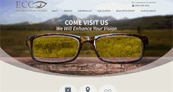 Desktop Screenshot of eccvision.com